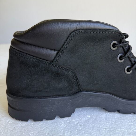 Timberland Newtonbrook Moc Toe Chukka Black Men’s Shoes A28F9 Size 9.5